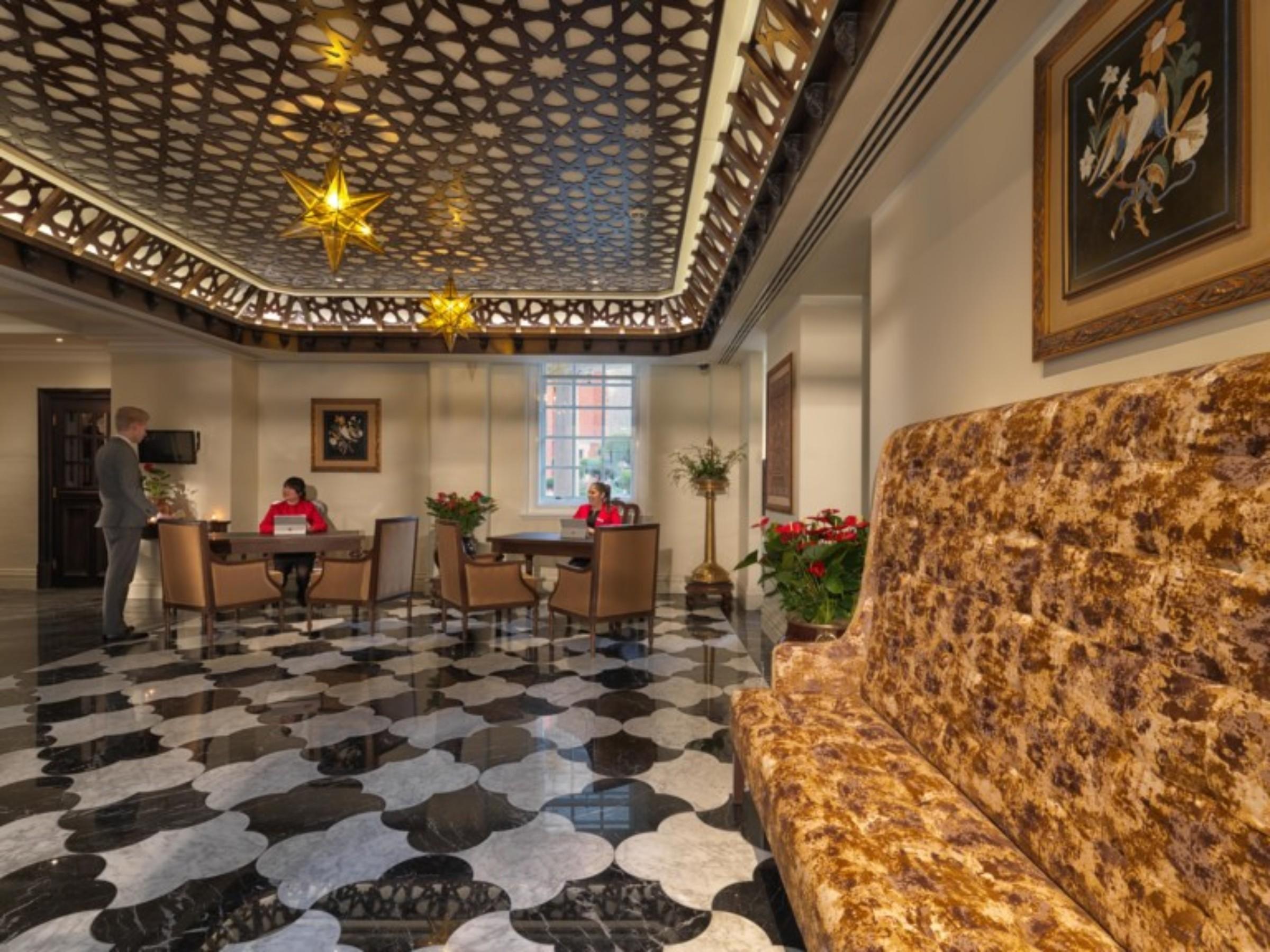 The Lalit London Hotel Nội địa bức ảnh The lobby of the hotel